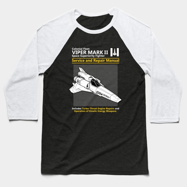 Viper Mark II Service and Repair Manual Baseball T-Shirt by adho1982